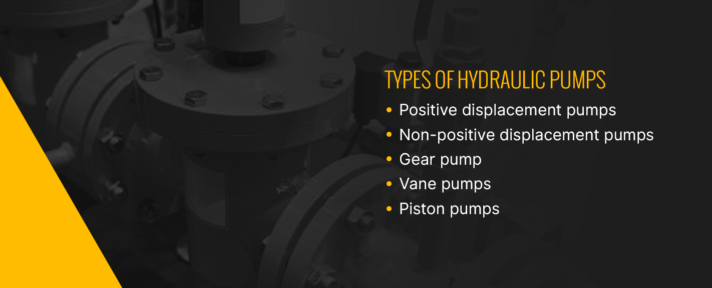 Types of Hydraulic Pumps