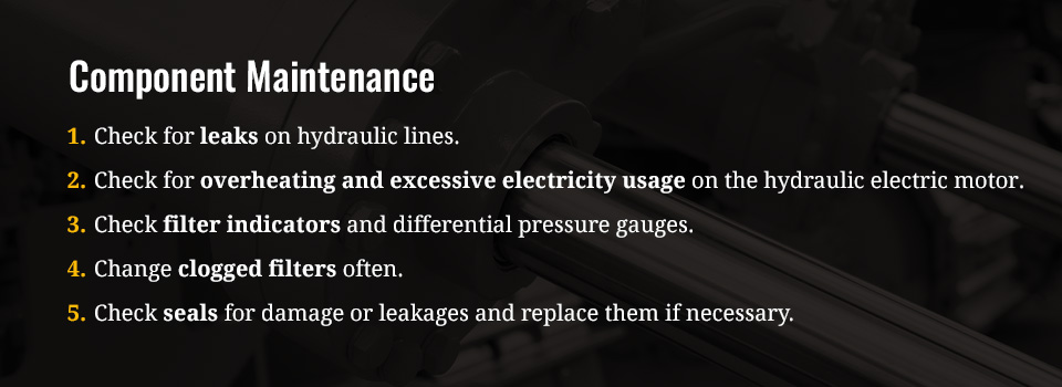 Component Maintenance 